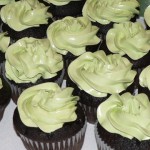 00 Spring green cupcakes
