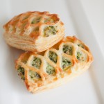 Spinach croissant